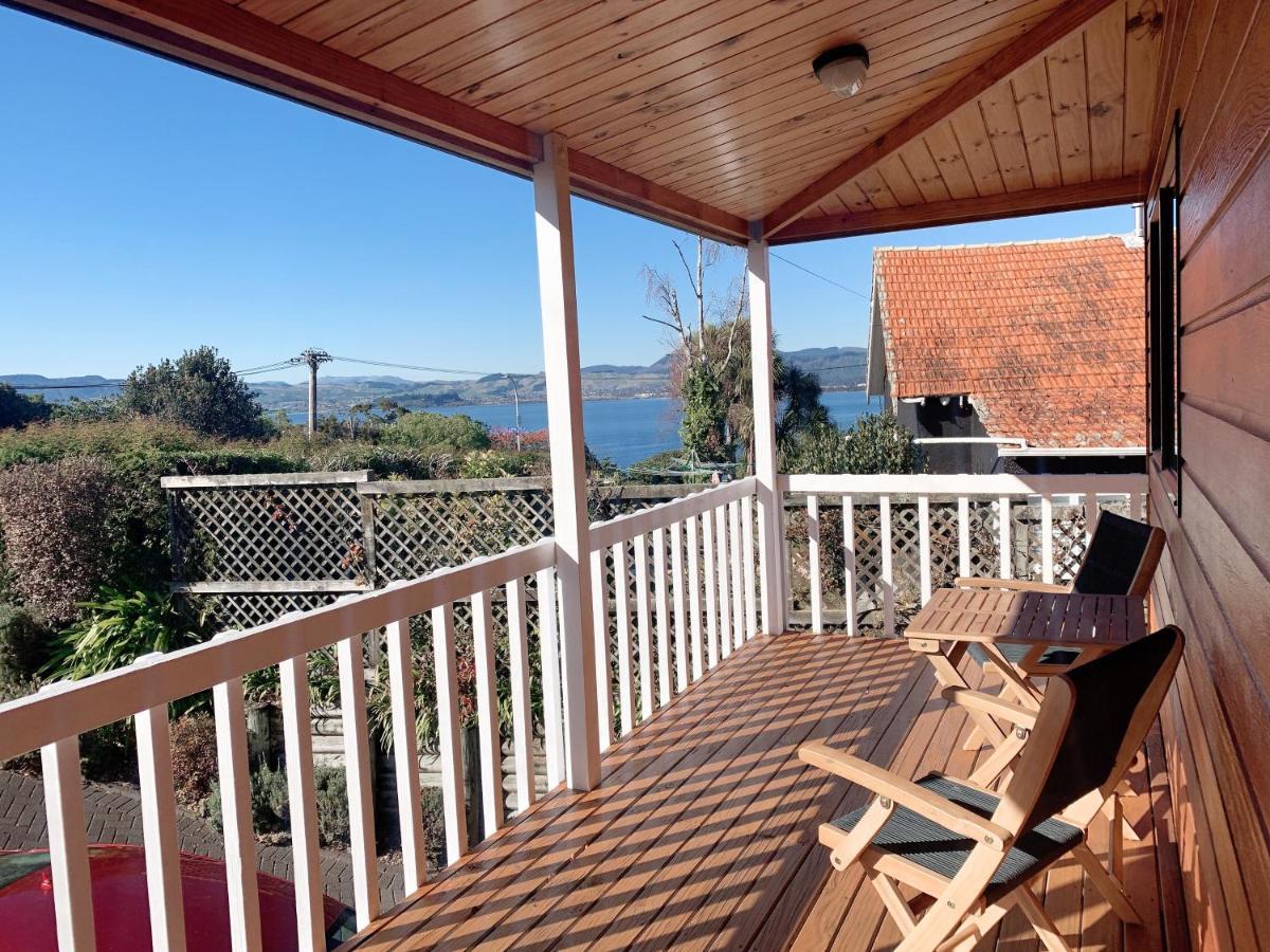 Lake View Family Lodge Up Tp 14 People Rotorua Luaran gambar